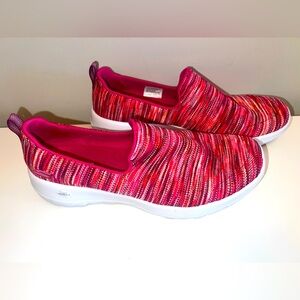 Skechers GOGA Max Women's Pink Slip-On Shoes